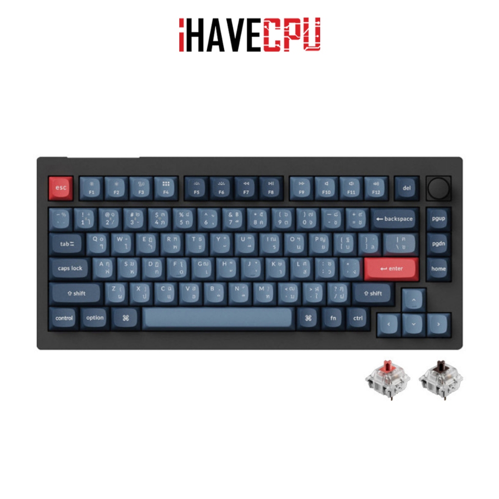 คีย์บอร์ด (keyboard) iHAVECPU KEYCHRON V1 MAX QMK WIRELESS (EN/TH)