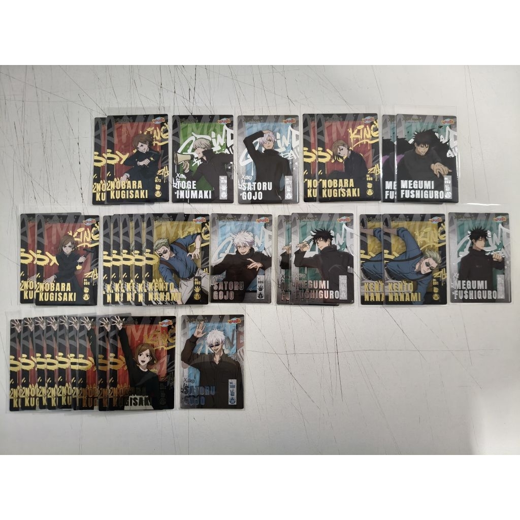 Jujutsu Kaisen การ์ดแคมปัส No.71-100 ระดับแรร์ ทอง / เงิน / โรสโกลด์ ขายแยกใบ ลิขสิทธิ์แท้ พร้อมส่ง