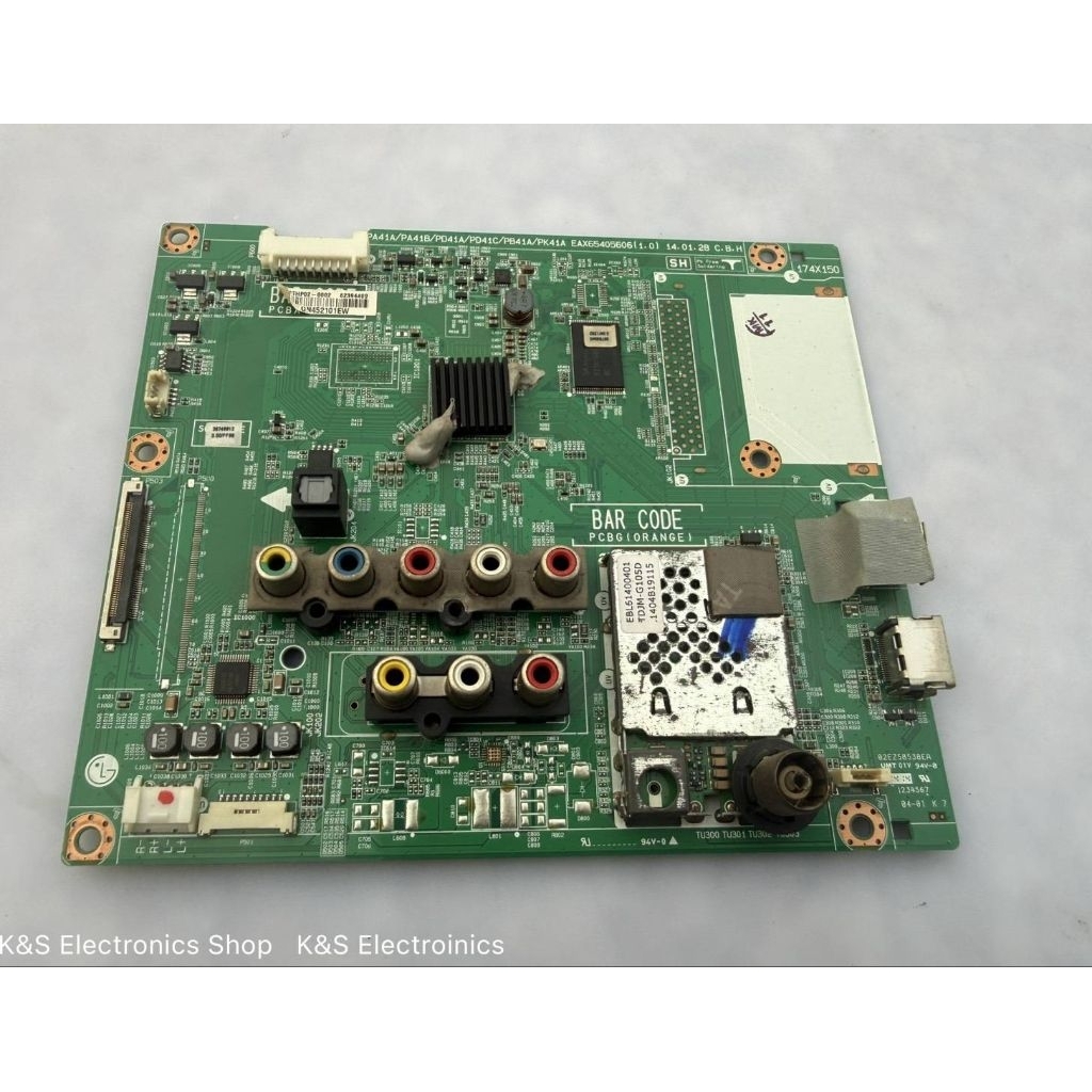 เมนบอร์ดพลาสม่า LG 50PB650D พาร์ท  EAX65405606 (Mainboard Plasma LG) อะไหล่แท้/ของถอดมือสอง รับประกั