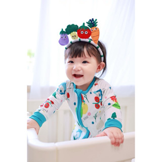 ชุดนอนทารกเด็กเล็กใยไผ่ Soft Bamboo Luxe Pajamas รุ่น two wa…