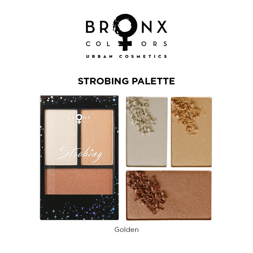 Bronx Colors Strobing Palette - พาเลท คอนทัวร์ ไฮไลท์