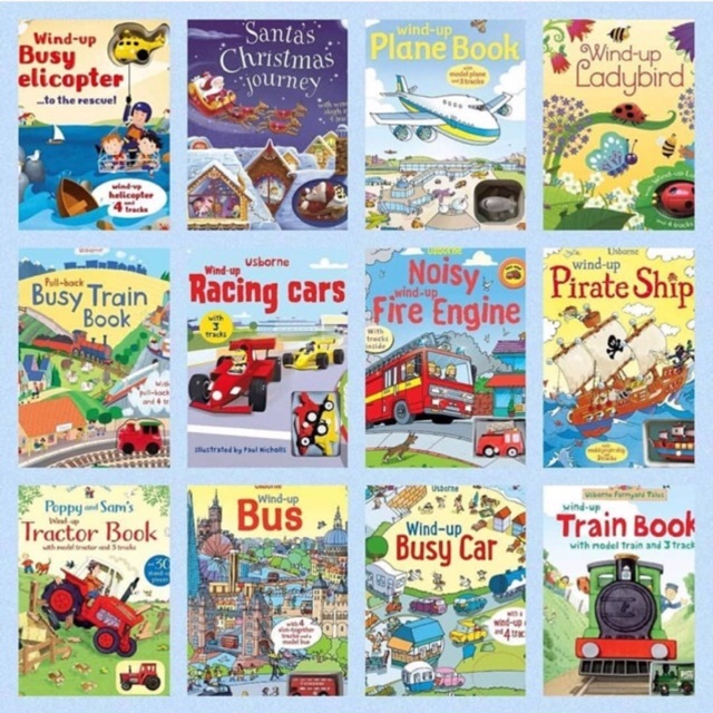 หนังสือเด็ก USBORNE WIND-UP BOOKS SERIES