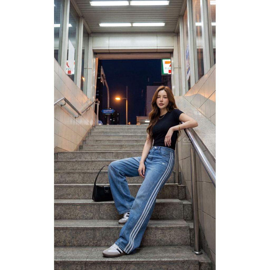 กางเกงยีนส์ ขายาว @das เข้าครบไซค์ สวยจบ ครบเป้ะ
