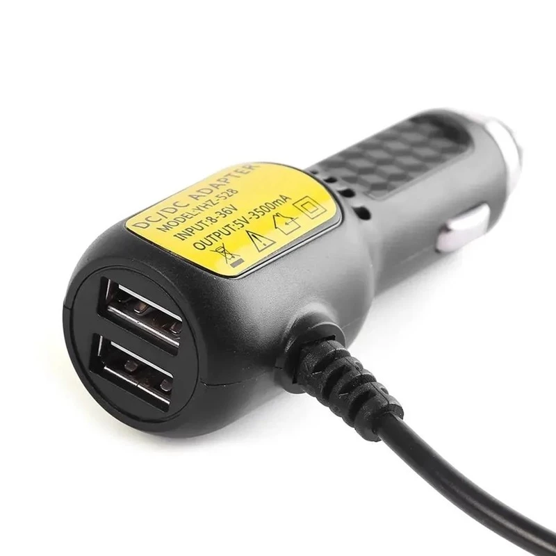 สายชาร์จกล้องติดรถยนต์ Adapter 12V-24V DC5V 3500mA thumbnail 3