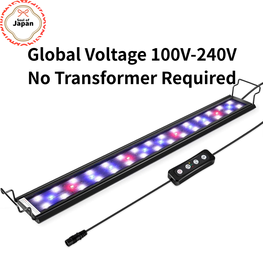 Hygger Full Spectrum Aquarium LED Light 30-92cm 3 Modes Timer 9-20W【Direct from Japan】
