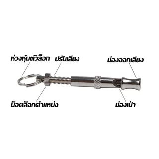coralcoveshop นกหวีดอัลตราโซนิก นกหวีดฝึกสุนัข นกหวีด ฝึกนก นกหวีดนกแก้ว เสียงดัง