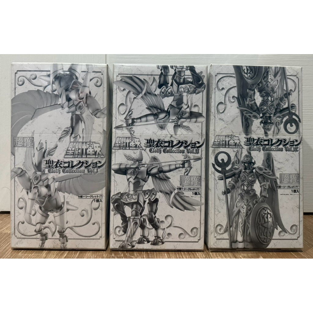 Medicos Saint Seiya Saint Cloth Collection Vol.1-3 mini object