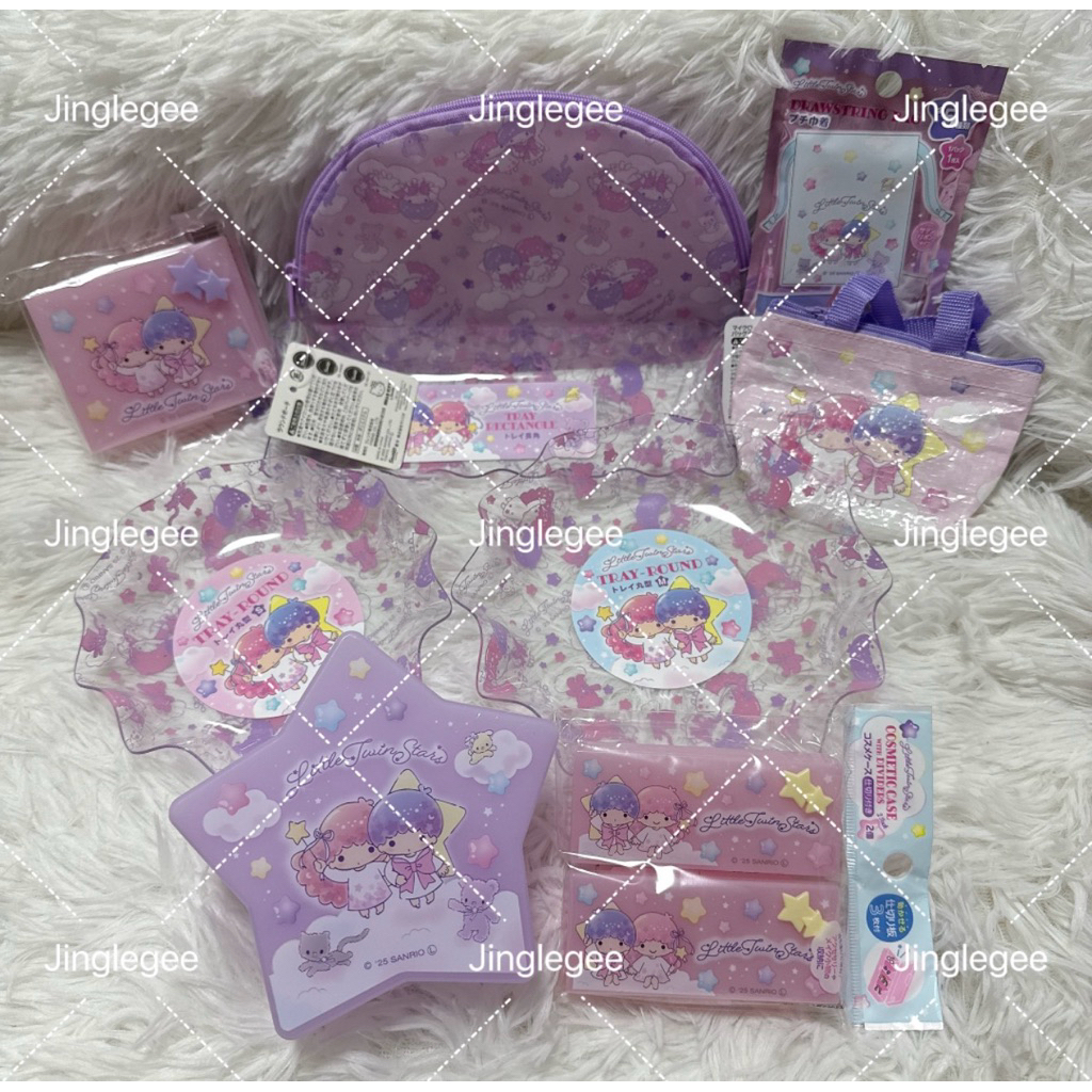รวมSanrio Kuromi little twin stars เทปSanrio กระเป๋าใส่เหรียญ กระจก กล่องใส่ปากกา กล่องใส่ของ ตลับยา หวี กระจก ของแท้