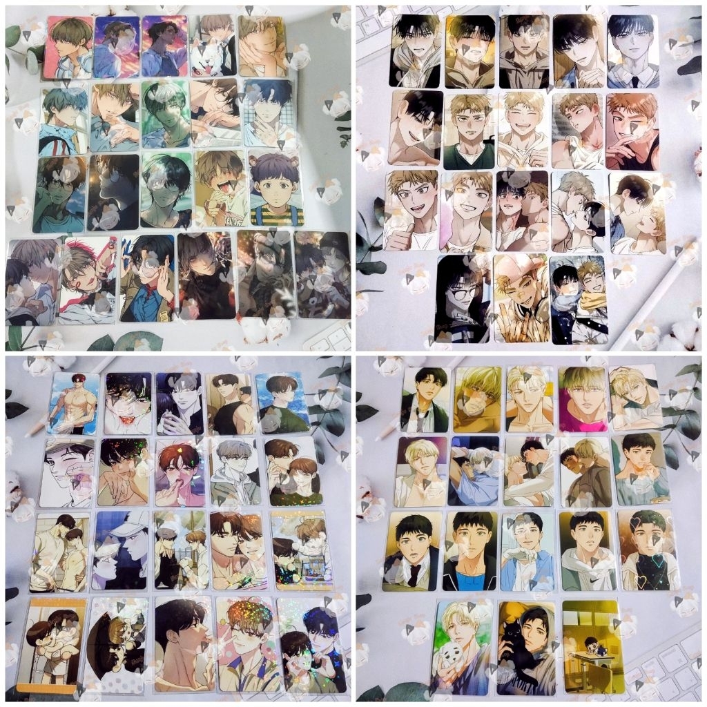 (พร้อมส่ง) การ์ด manhwa แบบset