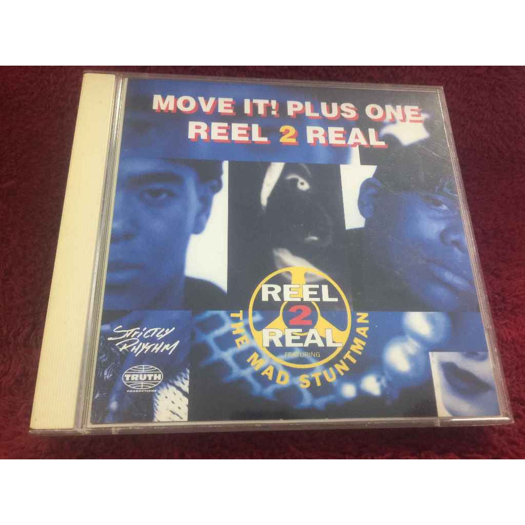 2 CD Reel 2 Real Featuring The Mad Stuntman – Move It! Plus One สภาพตามปก CA56-23