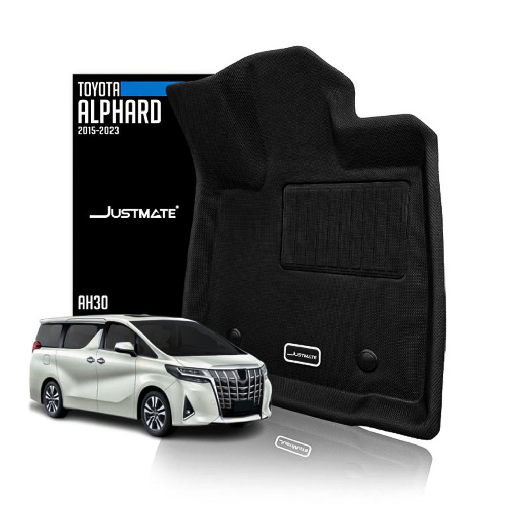 [JUSTMATE] TOYOTA พรมปูพื้นรถยนต์ ALPHARD AH30 2015 - 2023