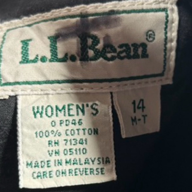 กางเกงขายาว ll bean เเอลเเอลบีน เอว 32