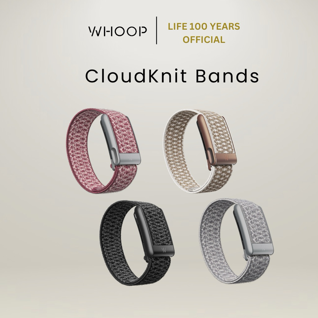 [พร้อมส่ง] WHOOP 5.0/MG CloudKnit Bands สายสำรองสำหรับ WHOOP PEAK/LIFE แท้ 100%