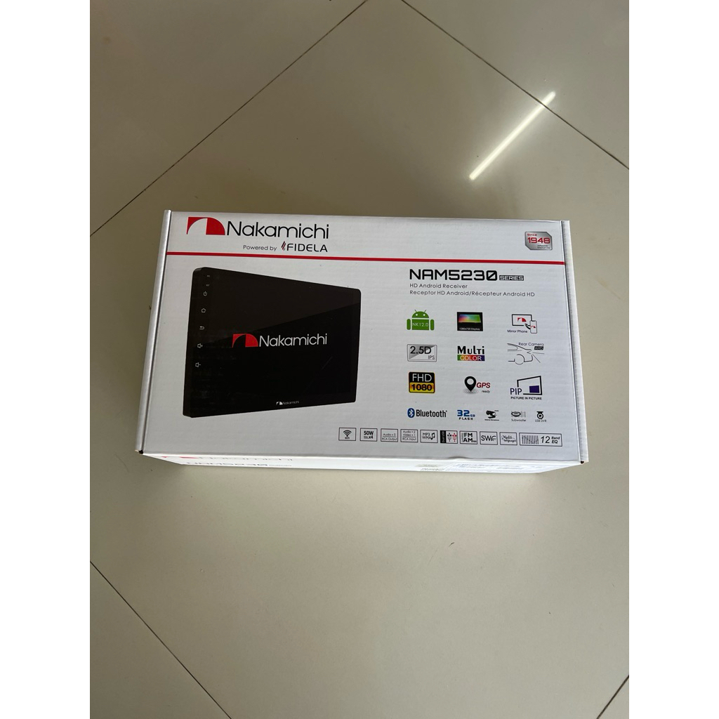 55555บาท​ 10 นิ้ว​แอน​ดอย​Ram 2​Rom32​ ยี่ห้อ​ NAKAMICHI.รุ่น NAM5230ติด​รถยนต์​