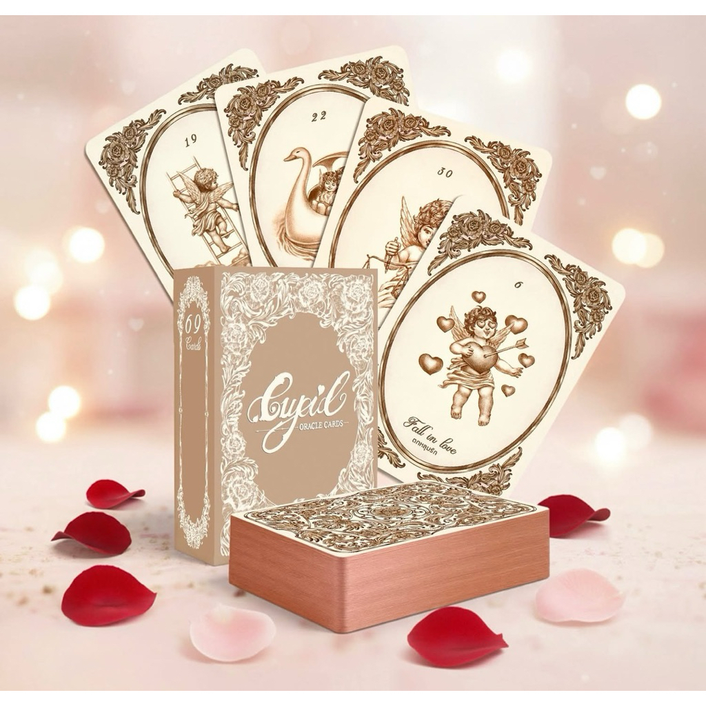(กทม. ส่งด่วนได้) พร้อมส่ง ไพ่ Cupid oracle ไพ่คิวปิด อ่านง่าย ดูดวงความรักแม่นๆด้วยตัวเอง
