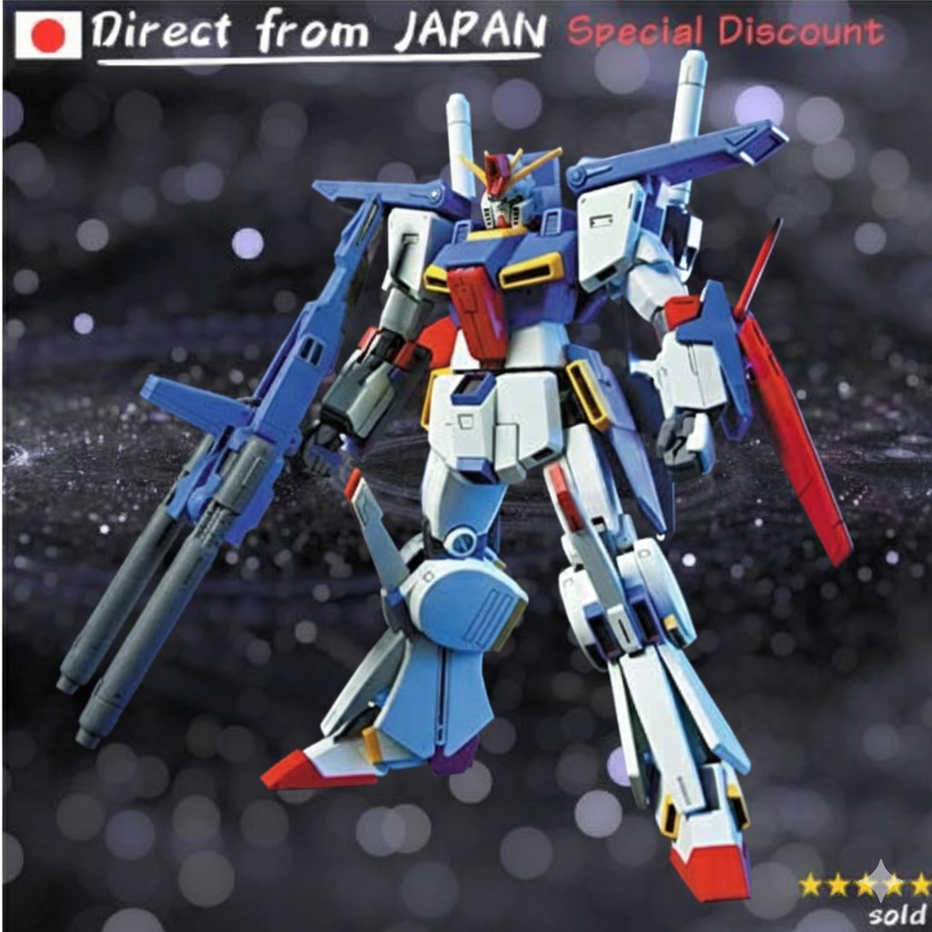 BANDAI SPIRITS HGUC 1/144 ZZ Gundam (Mobile Suit ZZ Gundam)【Direct from Japan】