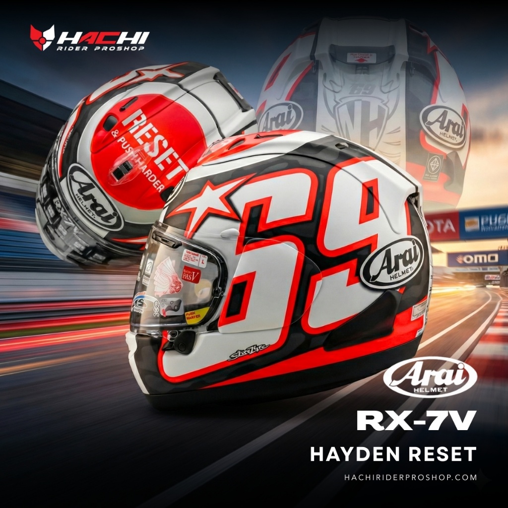 ARAI RX-7V - Hayden Reset