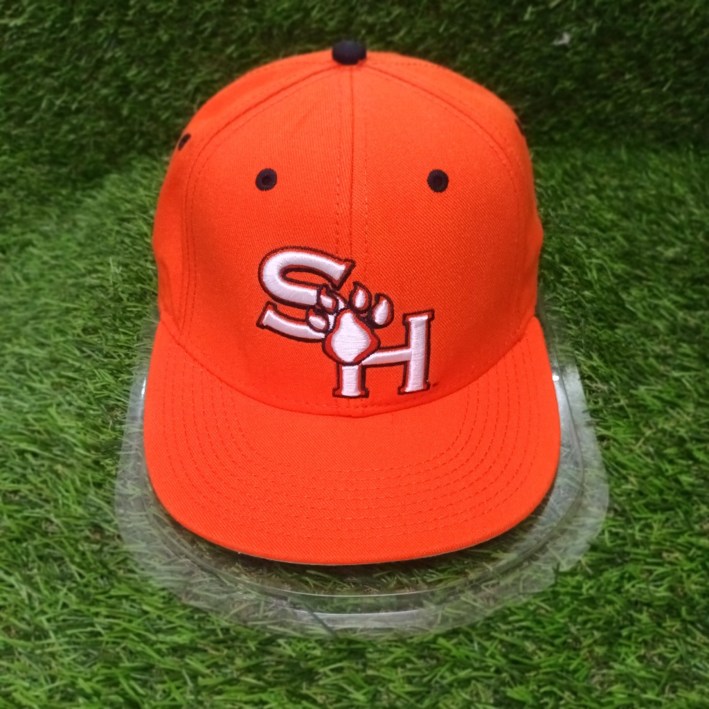 NCAA Sam Houston BearKats football cap size Lหมวกเบสบอลแบบพอดีศีรษะ NCAA แซม ฮูสตัน แบร์แคทส์ ไซส์ L