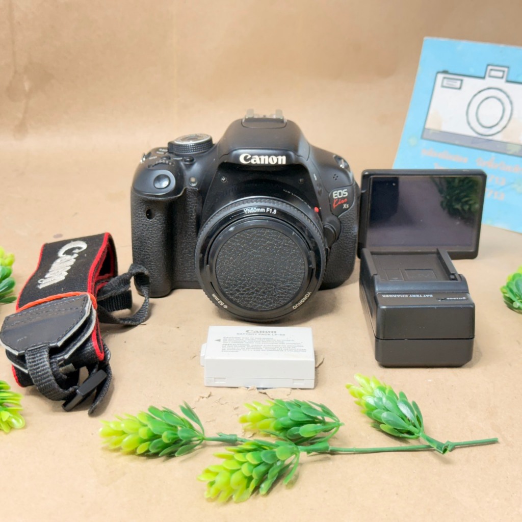 Canon 600d เลนส์ฟิก YN 50f1.8 พร้อมใช้งาน