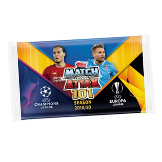 Topps Match Attax การ์ดฟุตบอลแมตช์แอทแทค ราคาต่อ 1 ซอง