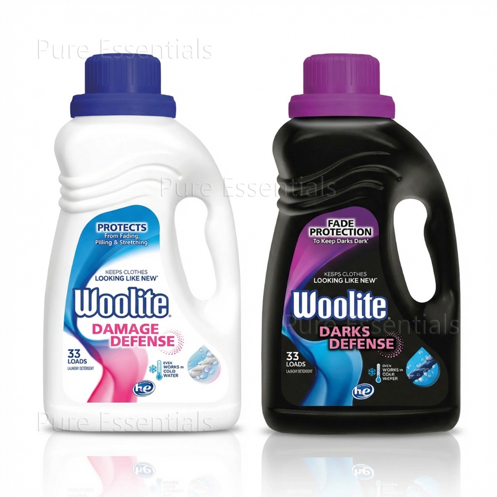 Woolite Damage Defense / Darks Defense Laundry Detergent 33 Loads วูลไลท์ น้ำยาซักผ้าป้องกันสี 33ม