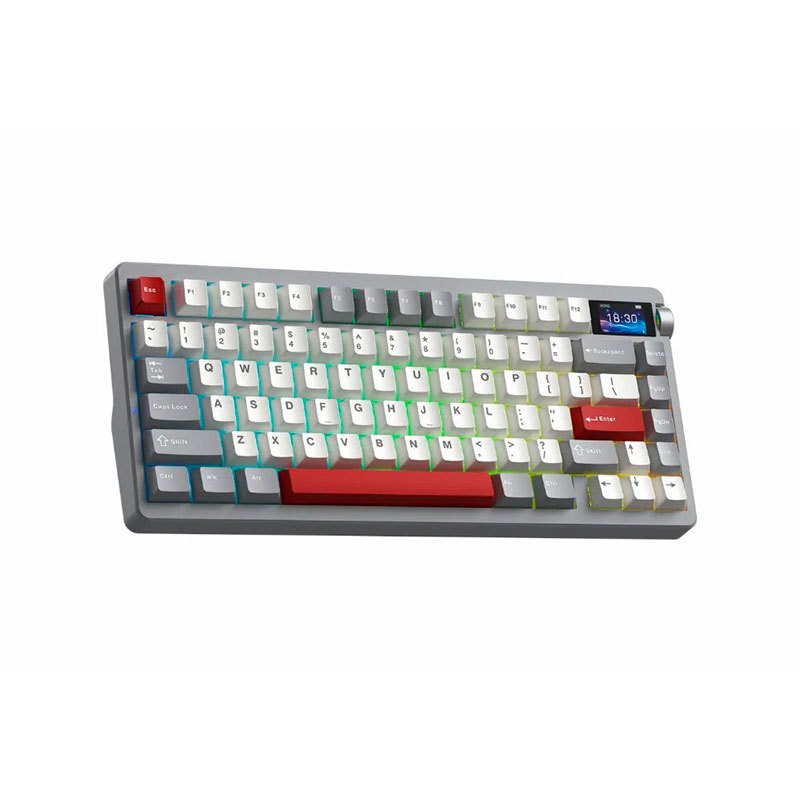 AULA NOVA75 TFT TRI-MODE GAMING MECHANICAL KEYBOARD 75% คีย์ไทย แบต  8000mAh | รับประกัน 2 ปี รูปที่ 2