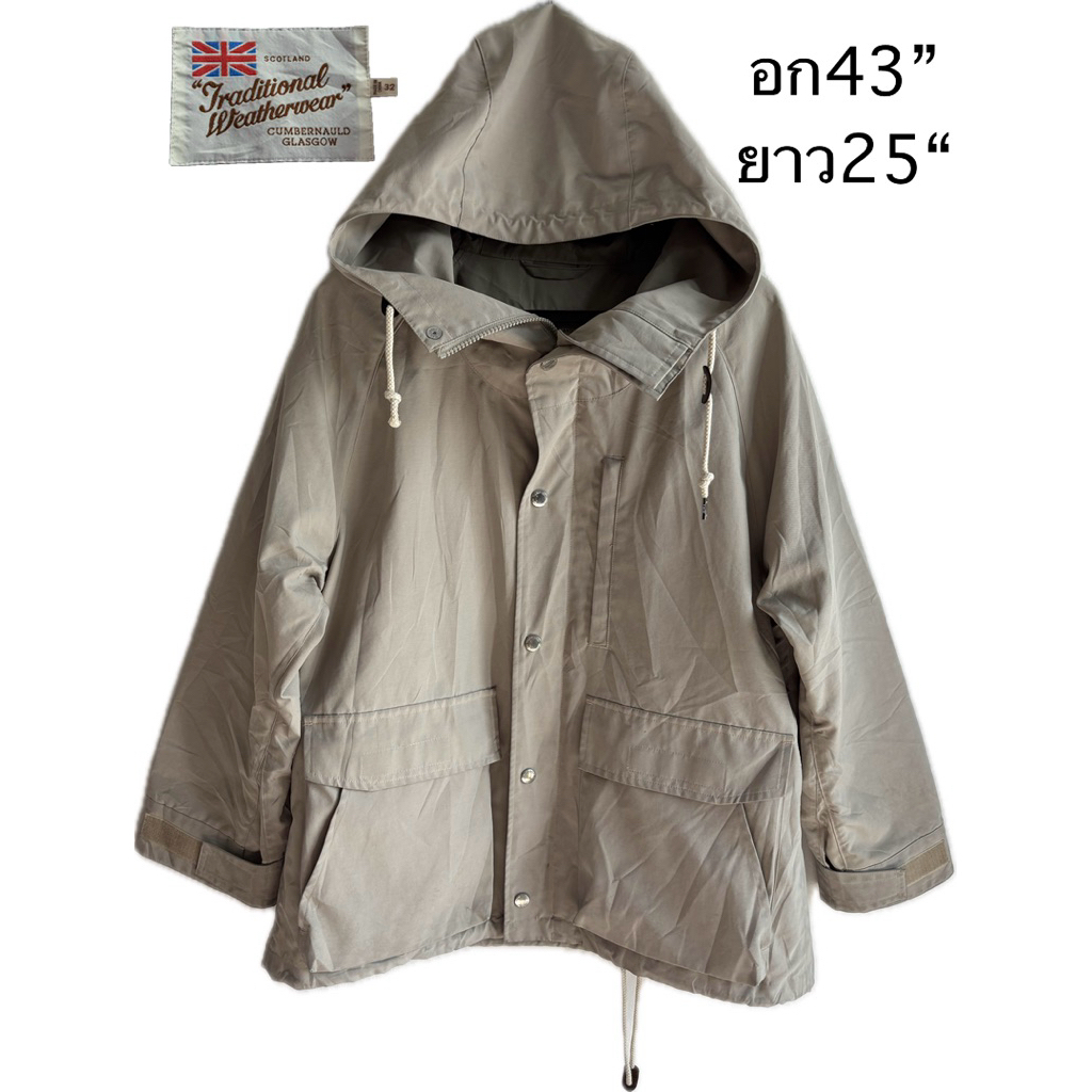 H17 เสื้อพาร์ก้าสำหรับปีนเขาจาก Traditional Weatherwear  มือสอง ขายตามสภาพ  พาร์กาสำหรับปีนเขาทรงหลว