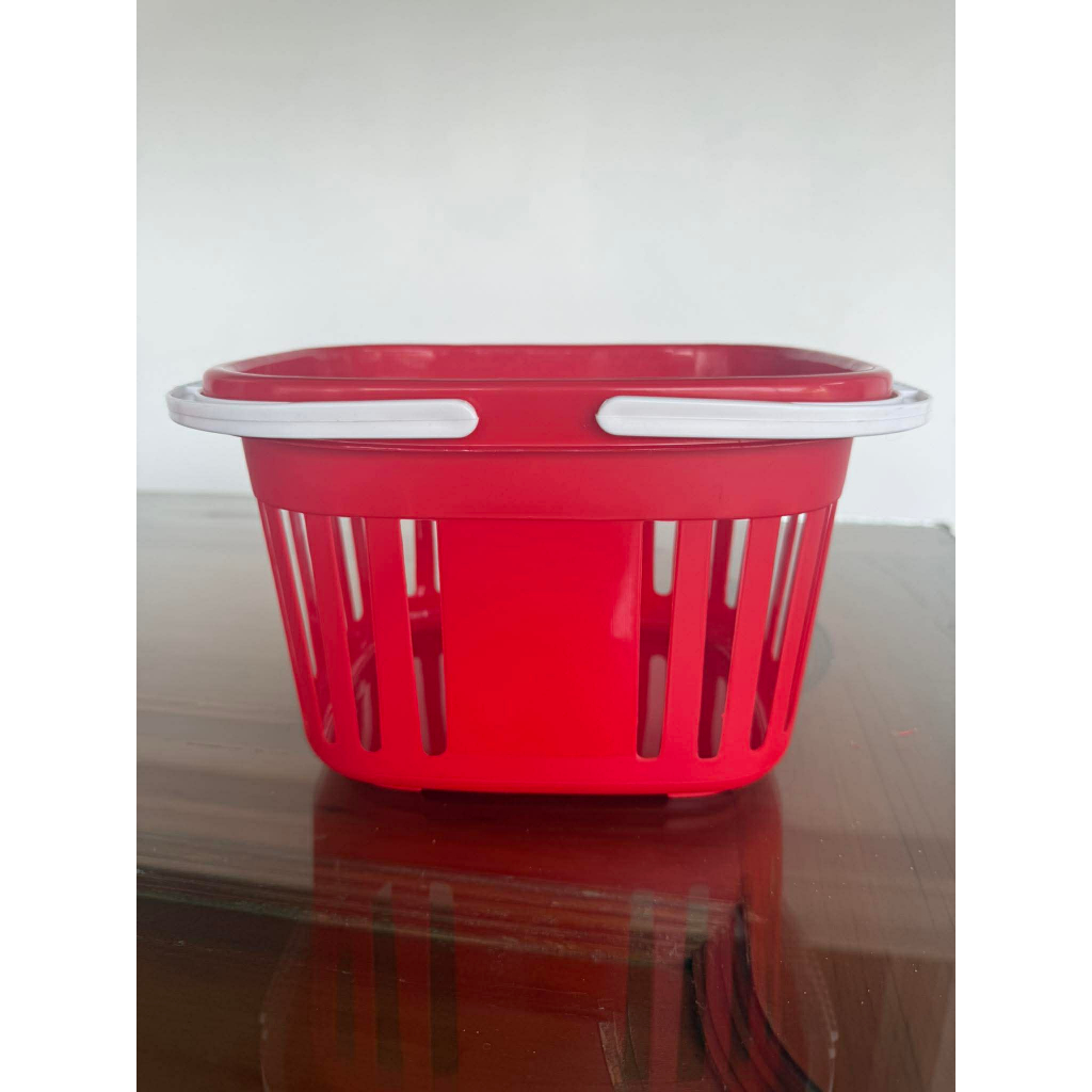 [จำนวนจำกัด]*แถมฟรีสินค้าพรีเมียร์* ตะกร้าสีแดง Sumaco สกรีนSumaco ลงบนตะกร้า