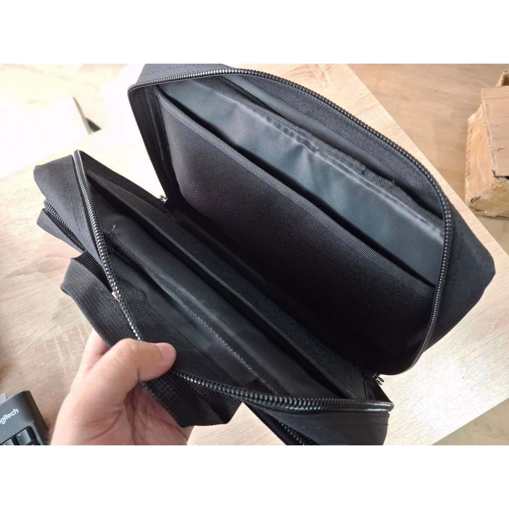 กระเป๋าใส่พก มีช่องใส่ได้ 2 กระบอก ขนาด 32 x 23 x 6 cm วัสดุ ไนล่อน ราคา ถูกที่สุด ดีลบีเคเค แกลเลอรีภาพที่ 2