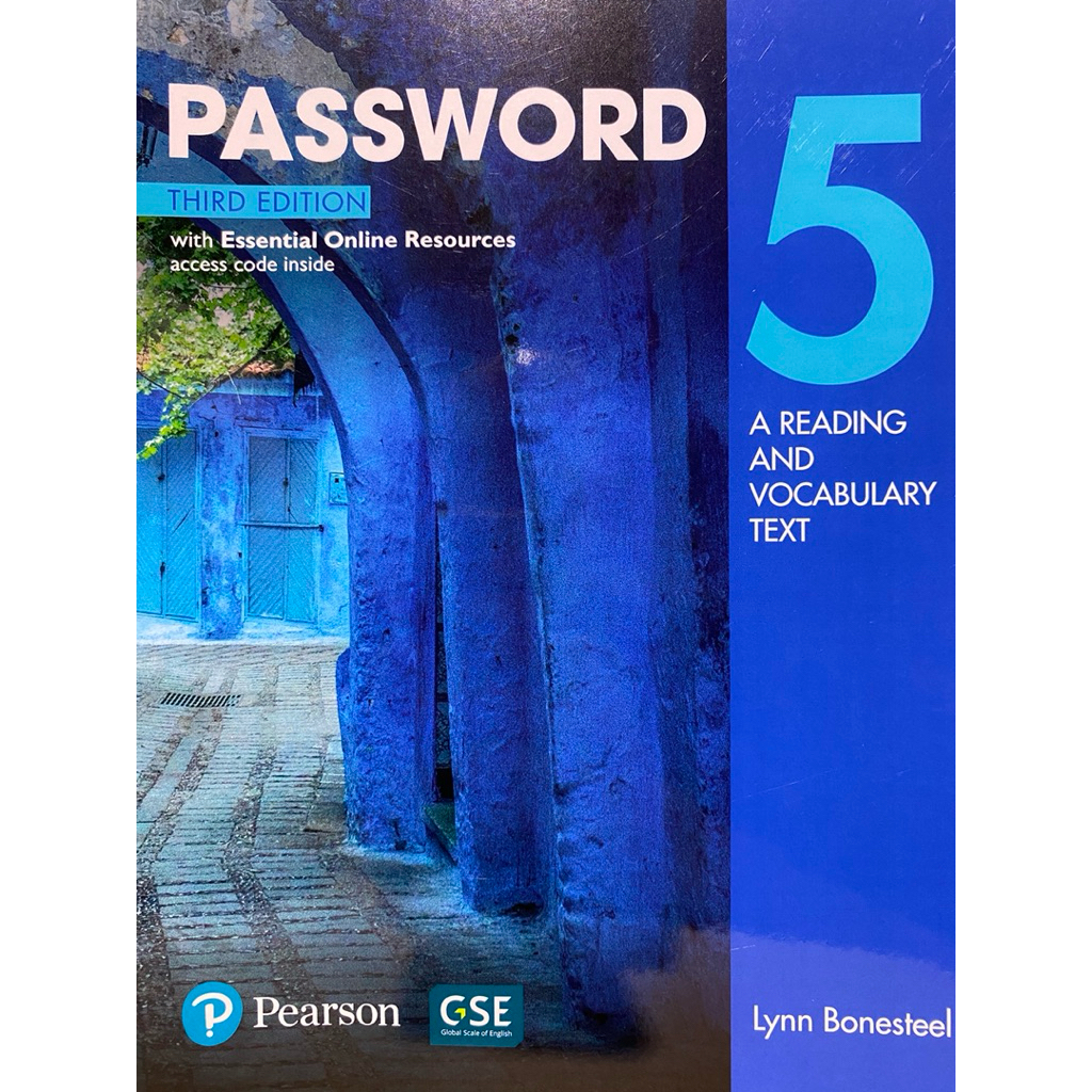 9780134399393 หนังสือเรียนNEW PASSWORD 5: A READING AND VOCABULARY TEXT (STUDENT BOOK WITH ESSENTIAL