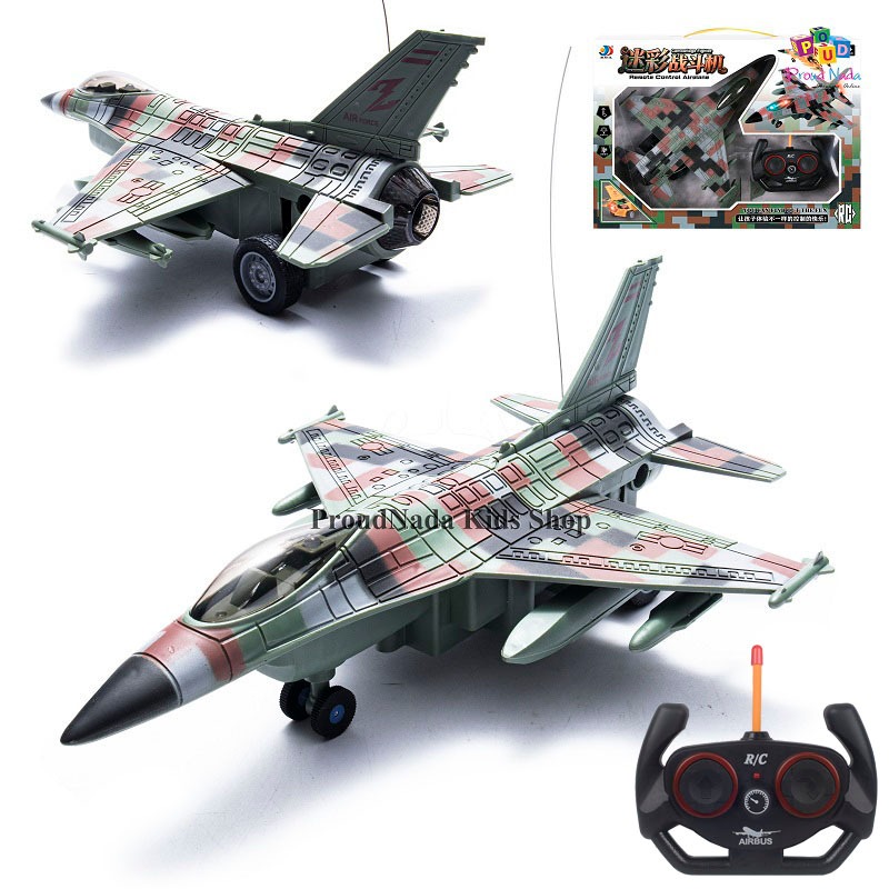 ProudNada Toys (*บังคับ 2 ทิศทาง*) เครื่องบินบังคับวิทยุ (มี 2 สีให้เลือก) AIR FIGHTER REMOTE CONTROL AIRPLANE NO.1151