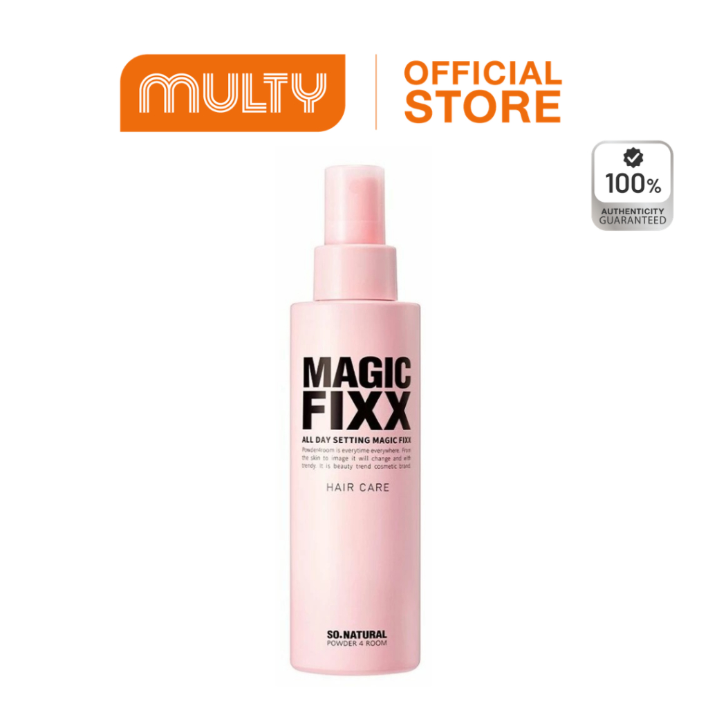 So.Natural Powder 4 Room All Day Setting Up Hair Fixx 155 ml.สเปรย์จัดแต่งทรงผม