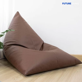 bean bag บีนแบค โซฟาเม็ดโฟม โซฟานอนเล่น โรงงานไทย รับผลิตบีนแบค รุ่นสามเหลี่ยม ทรงชีส หนัง PU