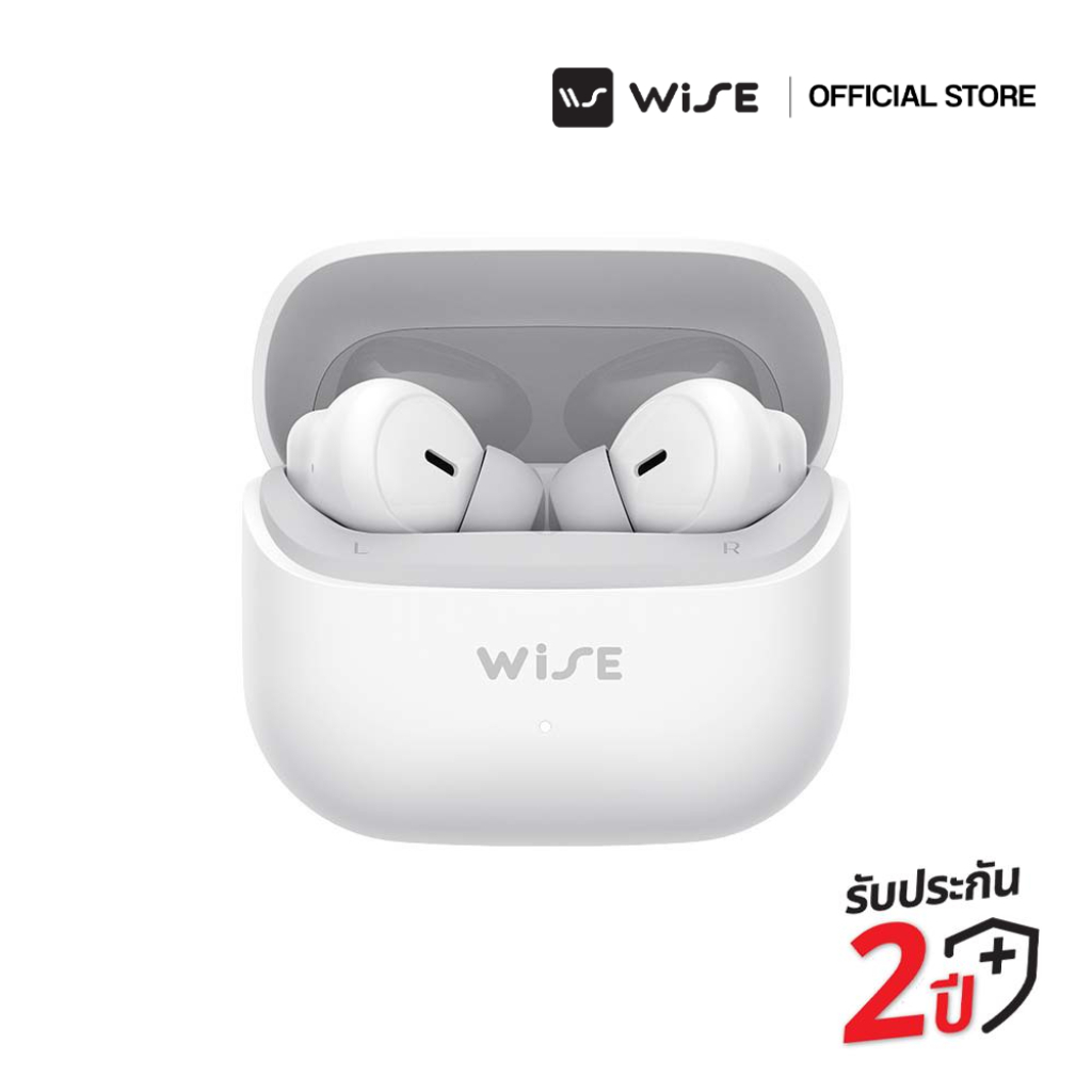 WISE PICCO BUDS PLUS หูฟัง TWS บลูทูธเวอร์ชัน 5.4 ENC ตัดเสียงรบกวน รุ่น HS-341 รับประกันคุณภาพนาน 2