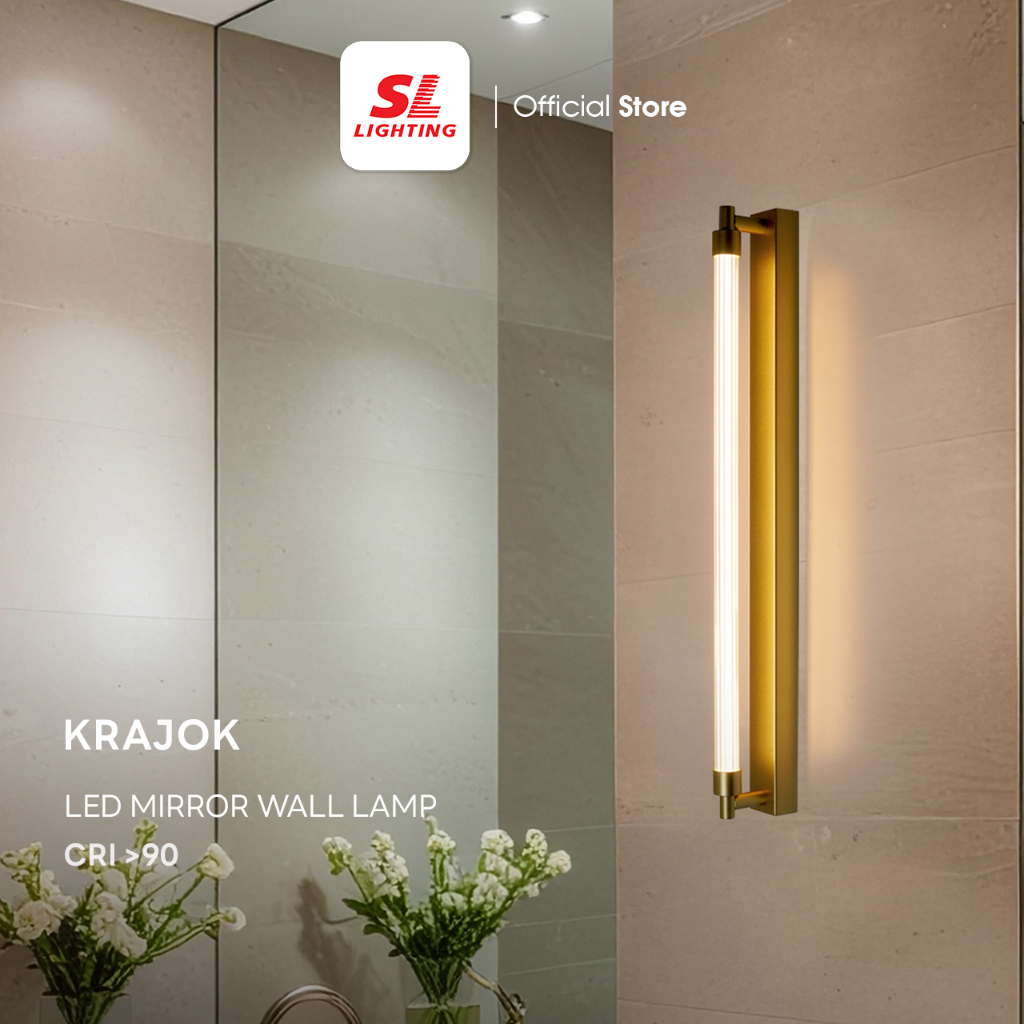 SL LIGHTING | LED Mirror Wall Lamp โคมไฟติดผนัง โคมไฟหน้ากระจก LED รุ่น KRAJOK