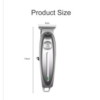 Kemei KM1949 แบตตาเลียนตัดผม ( มีแบบลับคม ) Clipper Trimmer คุณภาพดีมาก ใบตัดละเอียด 0.45-0.8MM. แบบชาร์จไฟฟ้า