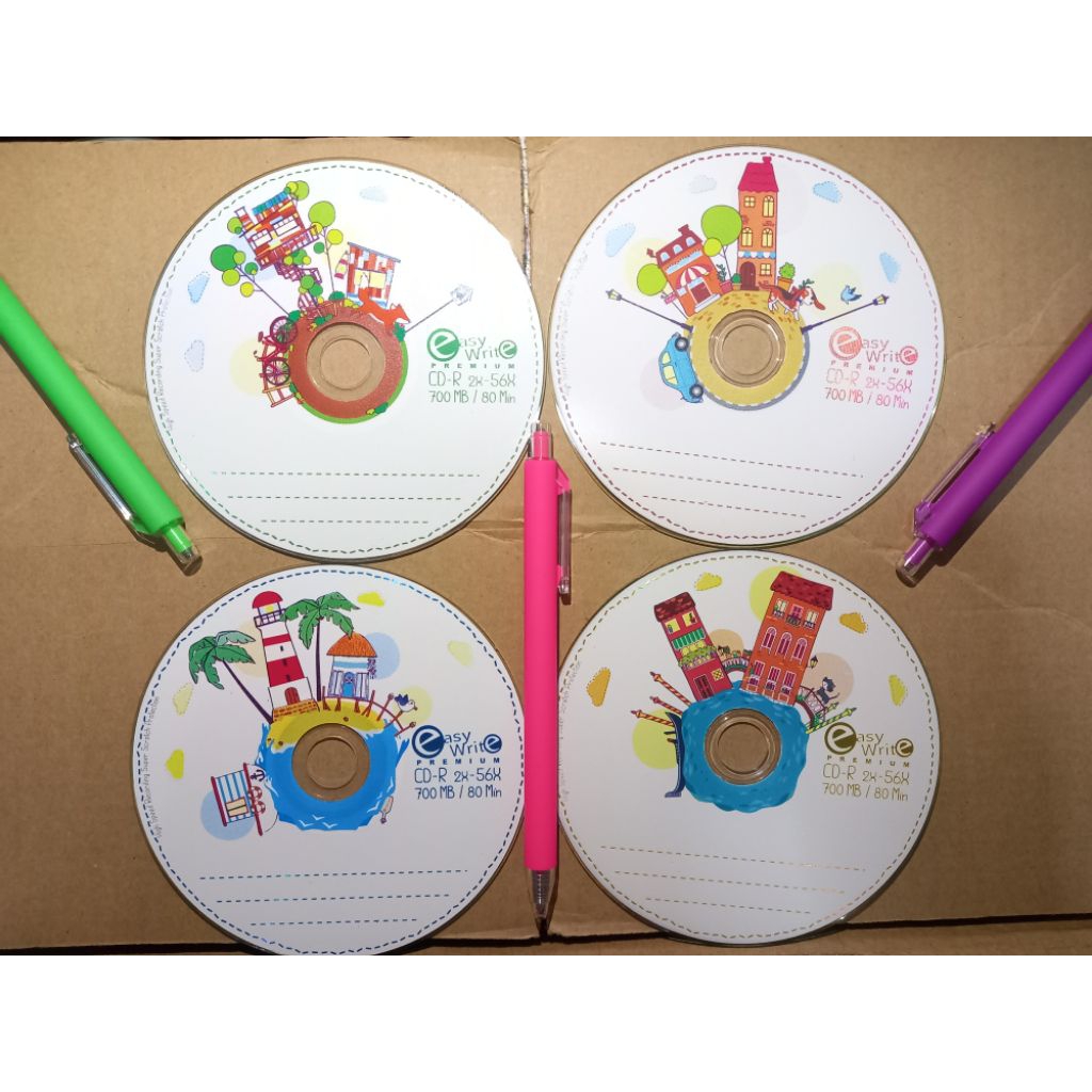 CD-R ท่องโลก ซีดีเปล่า พรีเมียม