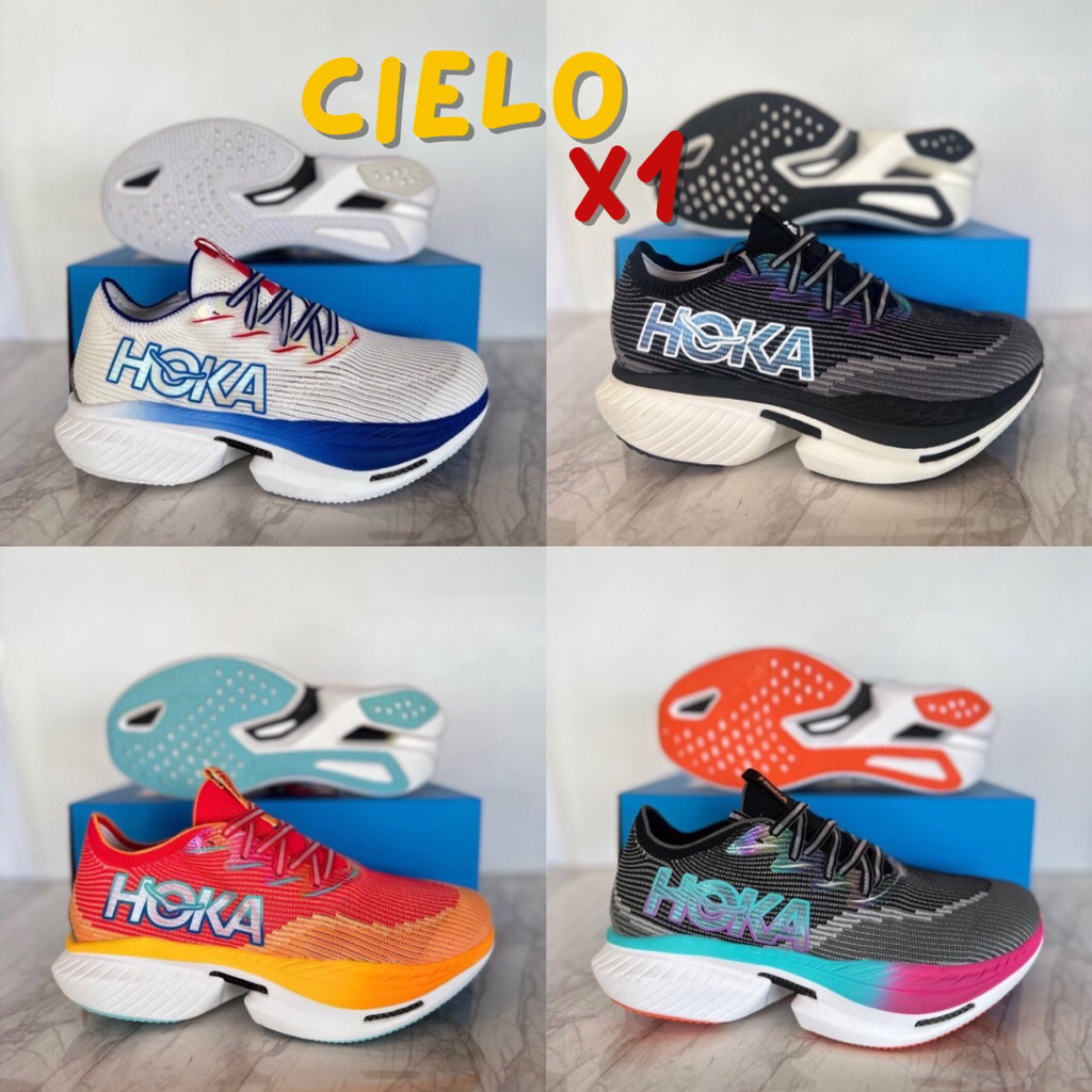 รองเท้าวิ่ง Cielo X1 รองเท้าใส่เที่ยว น้ำหนักเบา กระชับเท้า ระบายอากาศดี มีกล่อง ส่งในไทย