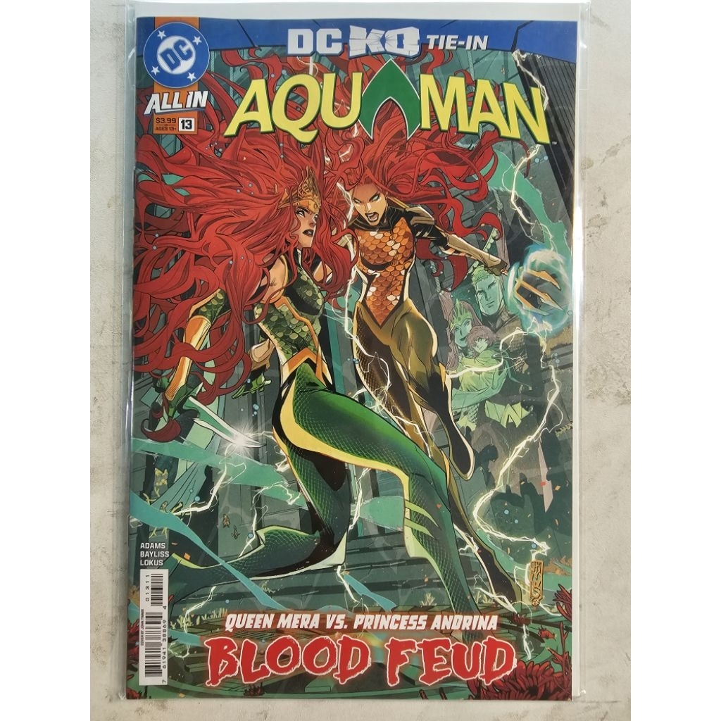 Aquaman #13
DC All In – DC x KO Tie-In

Cover A by John Timms