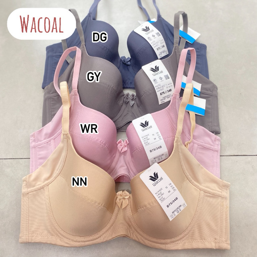WB9920 ,WB9911 Wacoal เสื้อชั้นในวาโก้ มีโครง ฟองบางเก็บข้าง(ราคาต่อ1ตัว)