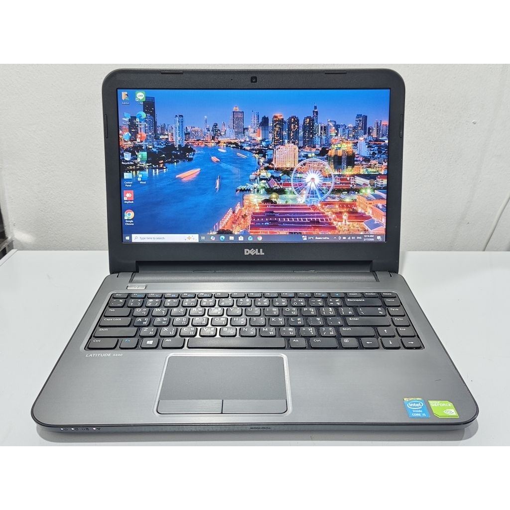 Notebook โน๊ตบุ๊ค มือสอง รุ่น Dell Latitude E3440 corei5 เจน4 แรม 8G สภาพรวมสวย มีการ์ดจอแยก 2G ใช้ง