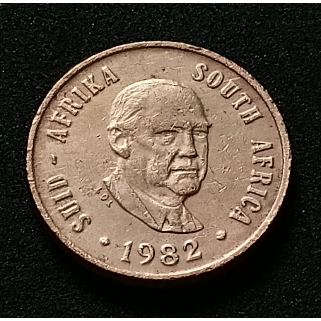 เหรียญอัฟริกาใต้ 1 Cent 1982(122)