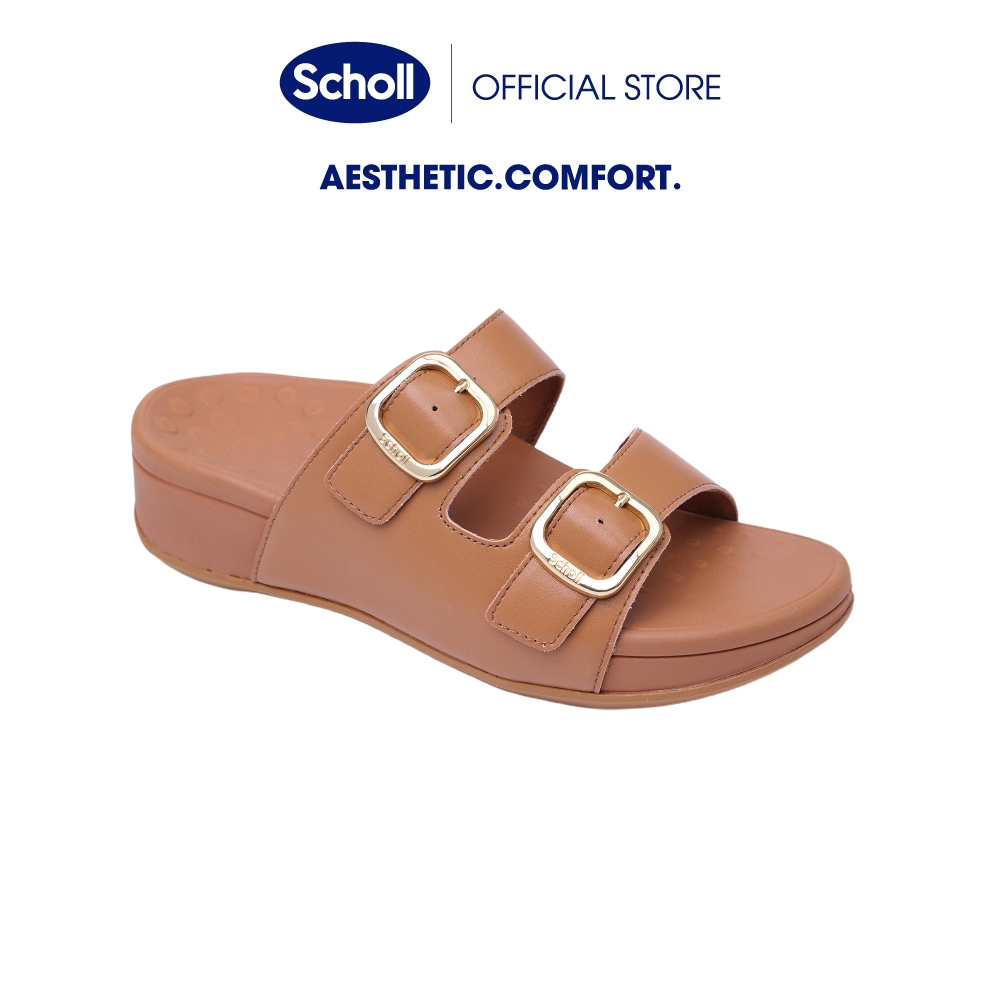 Scholl รองเท้าแตะสำหรับผู้หญิง  Biom Bonnie เทคโนโลยี ไบโอเมคคานิกส์ (Biomechanics) สำหรับผู้มีภาวะเท้าแบน