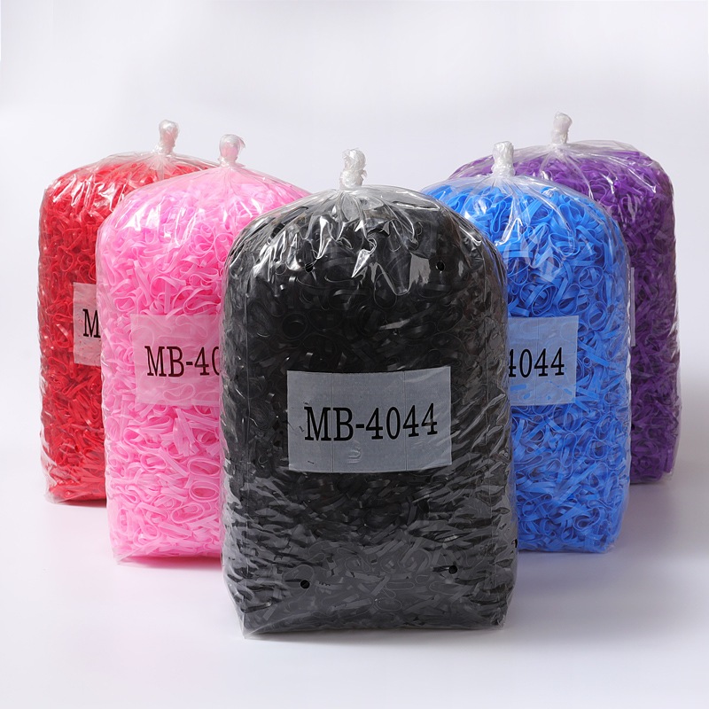 (4044 เรทส่ง) หนังยางรัดผมยกถุง 1 กิโลกรัม เส้นใหญ่  (หากสต็อคพร้อมส่งหมด รับพรีออเดอร์ แจ้งทางแชท)