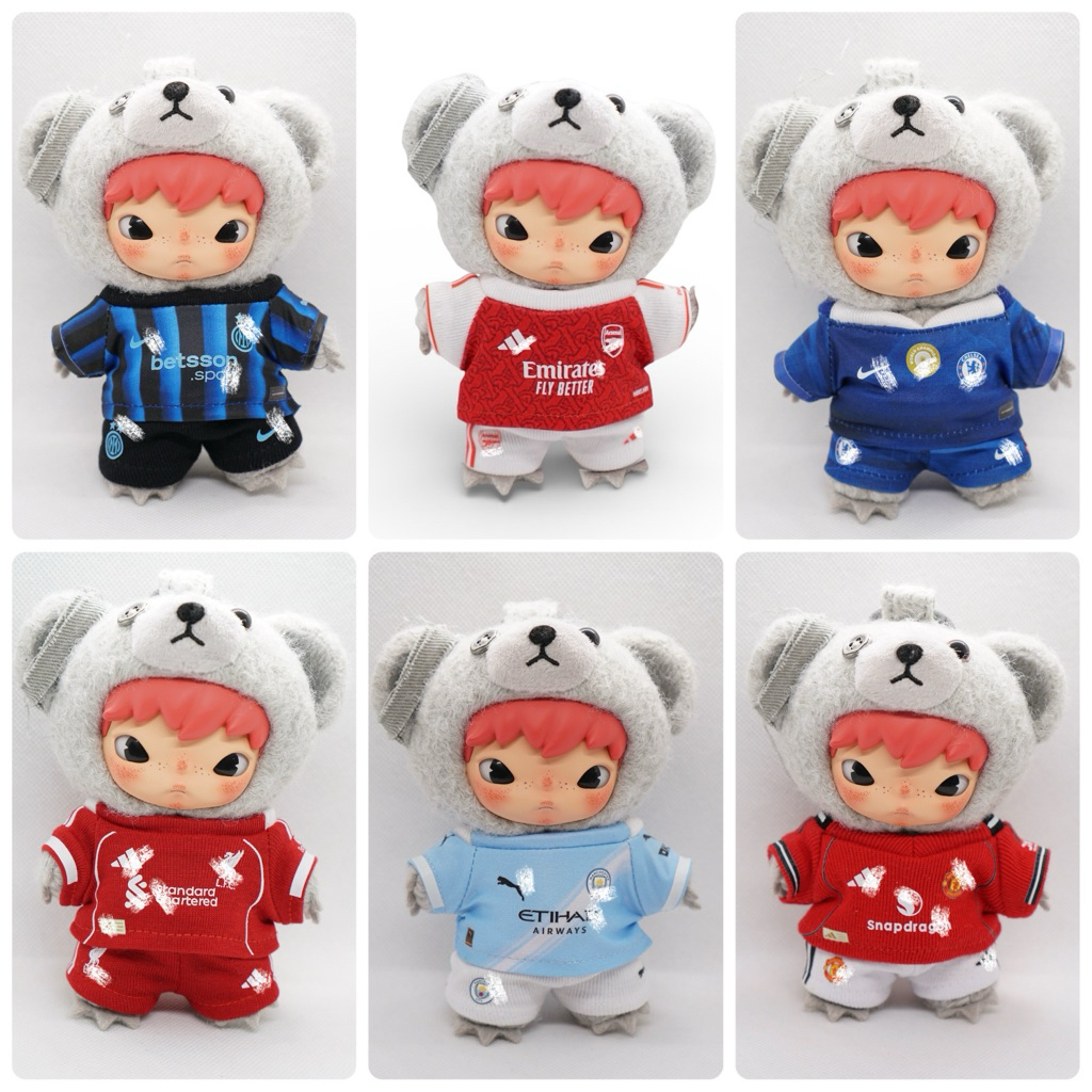 ชุด Hirono พวงกุญแจ ชุดบอล (ใส่ชื่อ+เบอร์ฟรี) ตุ๊กตาฮิโรโนะ Hirono doll
