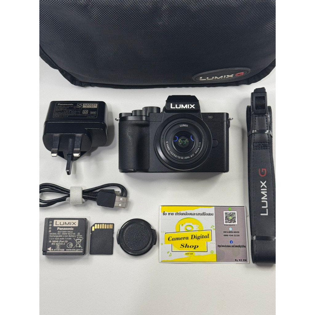 กล้องถ่ายรูป Panasonic Lumix G100 + Lens Panasonic Lumix 12-32mm F3.5-5.6 ASPH.