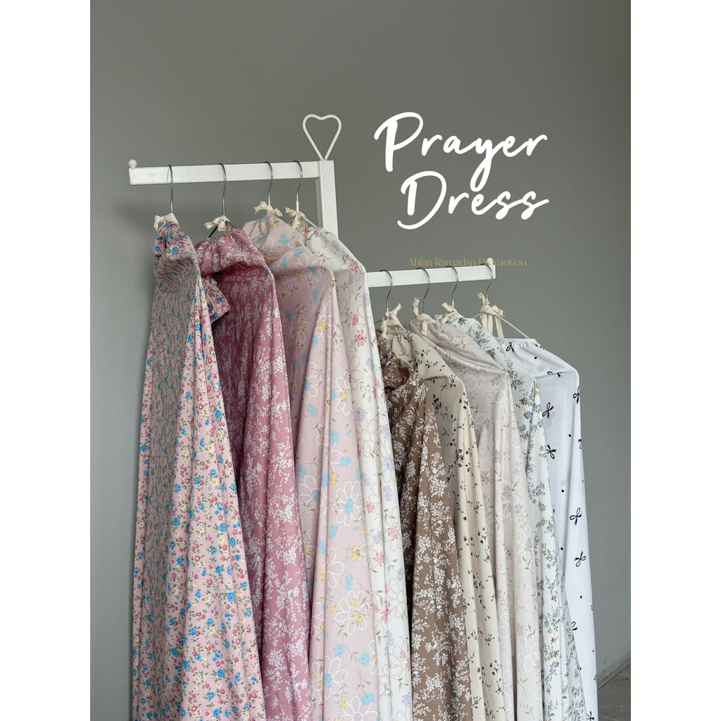 Prayer Dress ผ้า Japanese Silk แบบลายพร้อมถุงผ้า