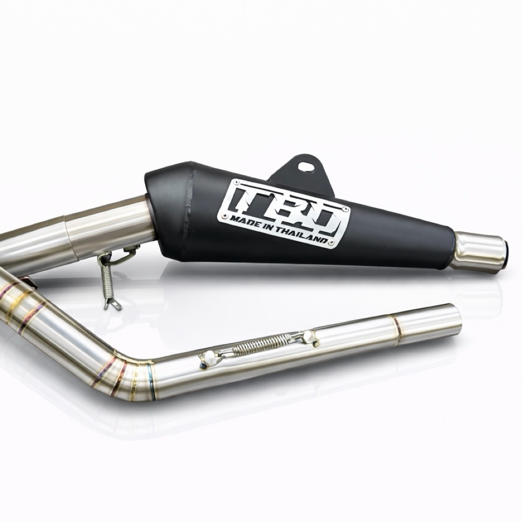 ท่อเชง ท่อแข่ง งานTBD 53 W110i,Dream110i แข่ง 201m 402m 1000m ใช้ใบเดียวกัน แถมจุกต่อท้ายยาว