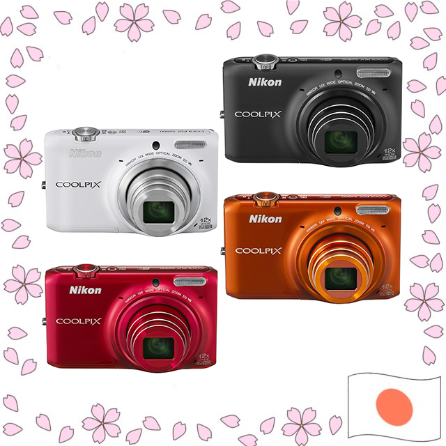 Nikon COOLPIX S6500 กล้องดิจิตอล 16MP ซูม 12x WiFi วิดีโอ Full HD มือสอง【ส่งตรงจากญี่ปุ่น】
