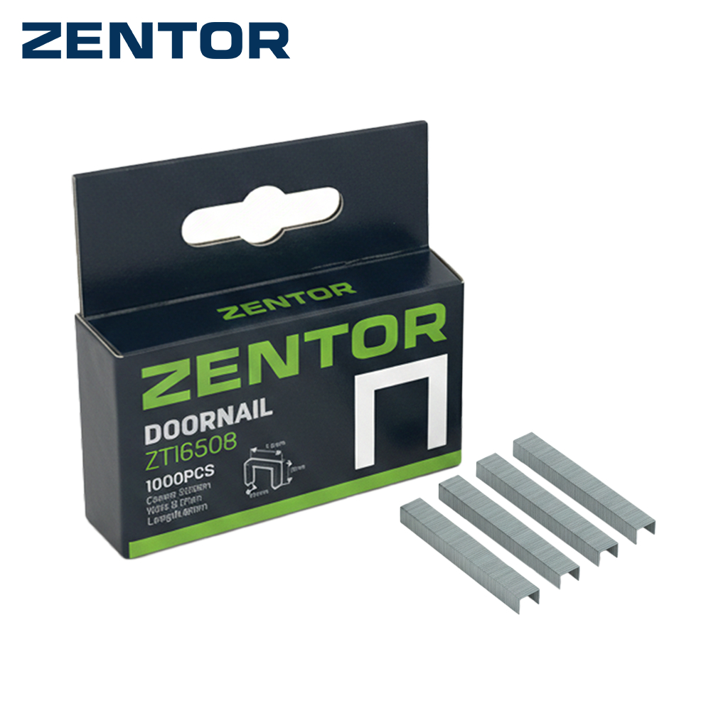 Zentor ลูกแม็ก แม็กซ์ยิงบอร์ด แม็กเย็บกระดาษ ตัว D T U 1000 ชิ้นในกล่อง ใช้งานได้หลากหลาย Staple